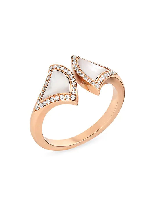[Royal Top]DREAM MOP DIAMOND OPEN RING