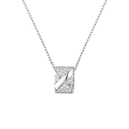 [Royal Top]LIENS EVIDENCE DIAMOND PAVED NECKLACE