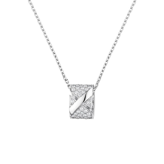[Royal Top]LIENS EVIDENCE DIAMOND PAVED NECKLACE
