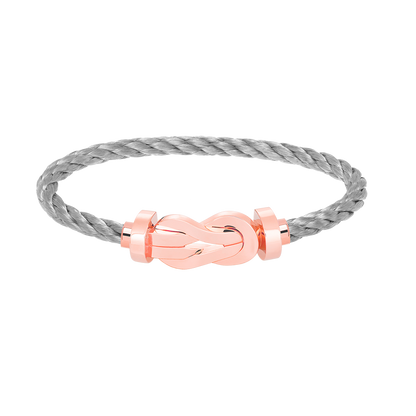 [Royal Top]CHANCE LARGE 8 FIGURE BUCKLE NO DIAMOND BRACELET ROSE GOLD