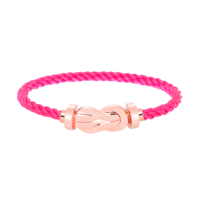[Royal Top]CHANCE LARGE 8 FIGURE BUCKLE NO DIAMOND BRACELET ROSE GOLD