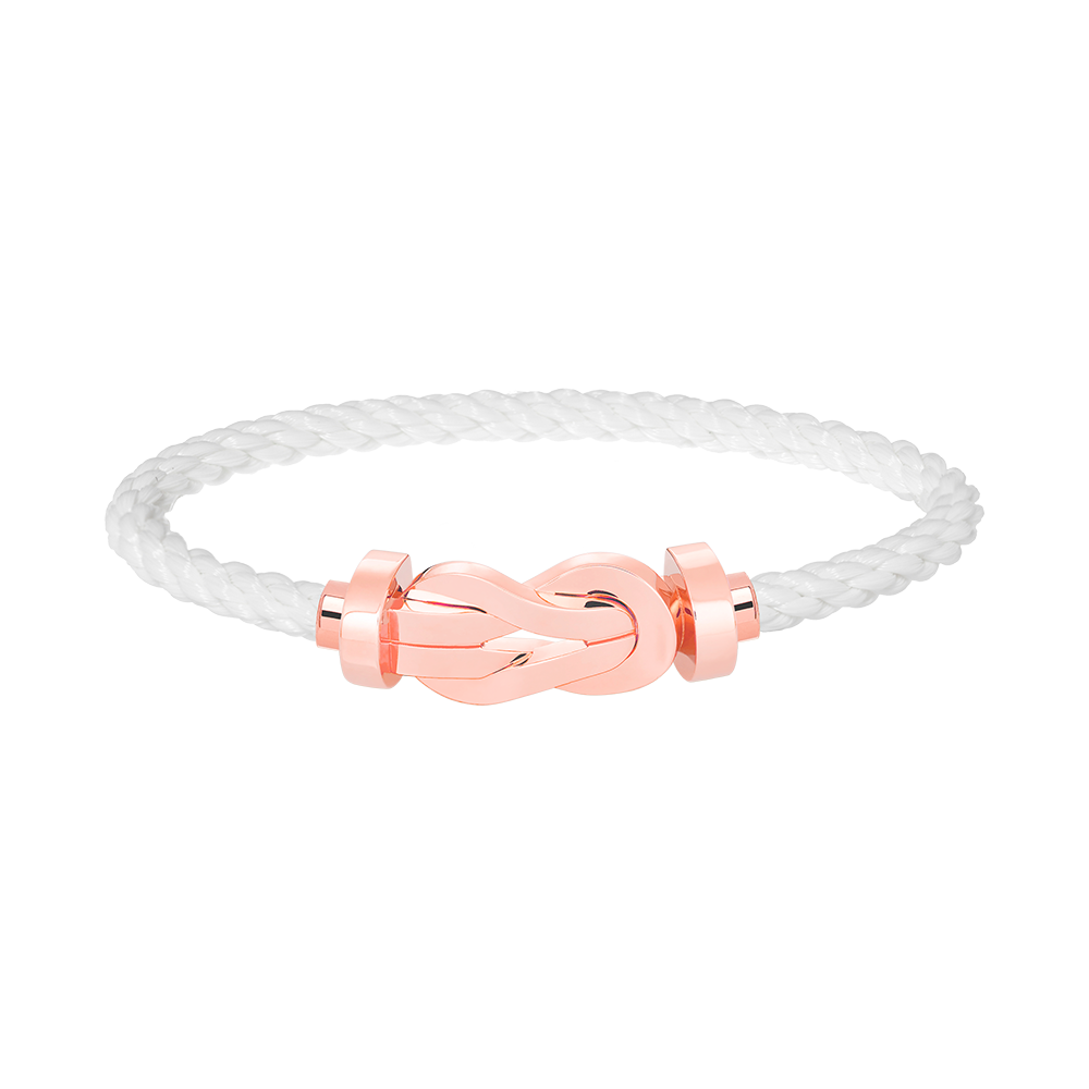 [Royal Top]CHANCE LARGE 8 FIGURE BUCKLE NO DIAMOND BRACELET ROSE GOLD