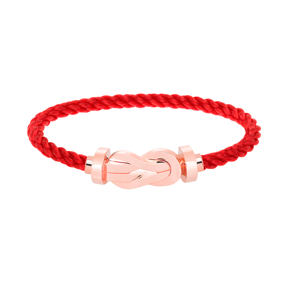 [Royal Top]CHANCE LARGE 8 FIGURE BUCKLE NO DIAMOND BRACELET ROSE GOLD