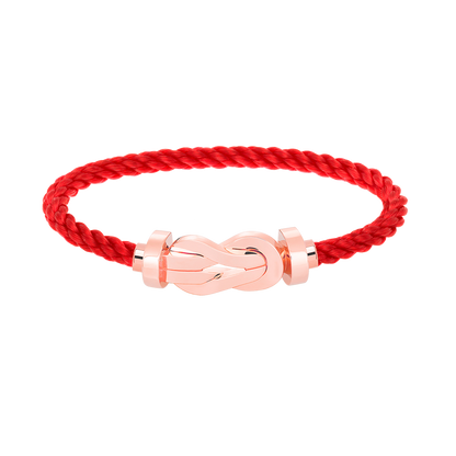 [Royal Top]CHANCE LARGE 8 FIGURE BUCKLE NO DIAMOND BRACELET ROSE GOLD