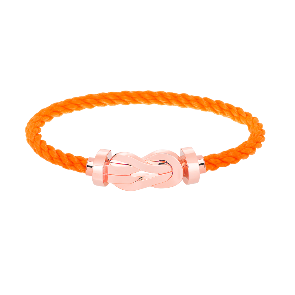 [Royal Top]CHANCE LARGE 8 FIGURE BUCKLE NO DIAMOND BRACELET ROSE GOLD