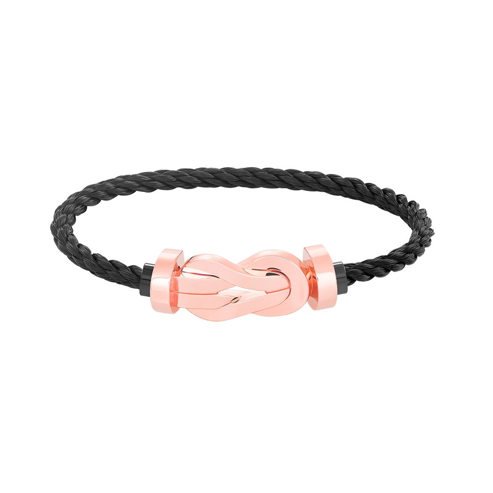 [Royal Top]CHANCE LARGE 8 FIGURE BUCKLE NO DIAMOND BRACELET ROSE GOLD