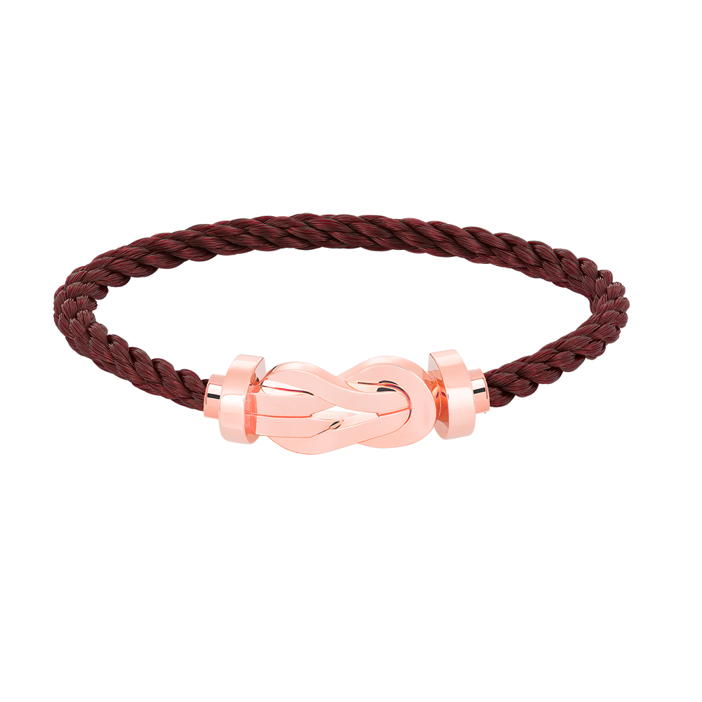 [Royal Top]CHANCE LARGE 8 FIGURE BUCKLE NO DIAMOND BRACELET ROSE GOLD