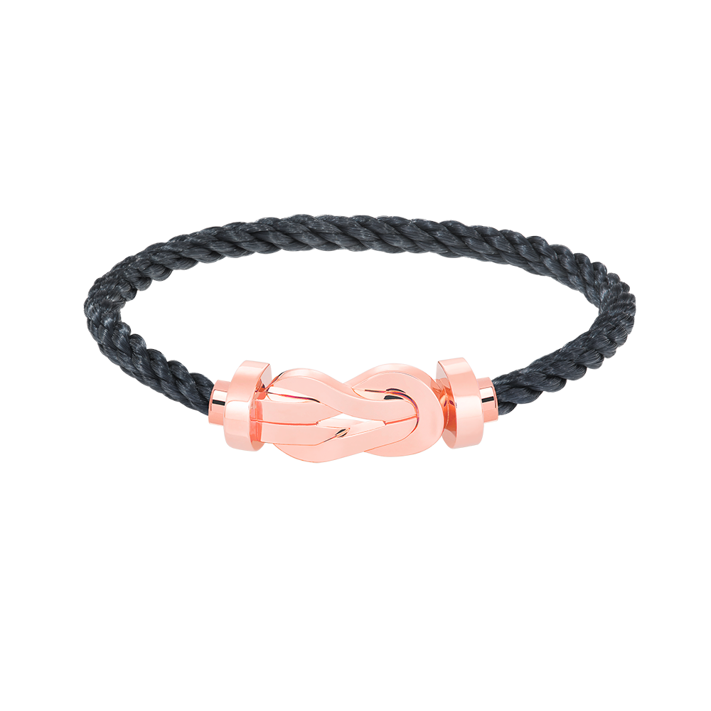 [Royal Top]CHANCE LARGE 8 FIGURE BUCKLE NO DIAMOND BRACELET ROSE GOLD