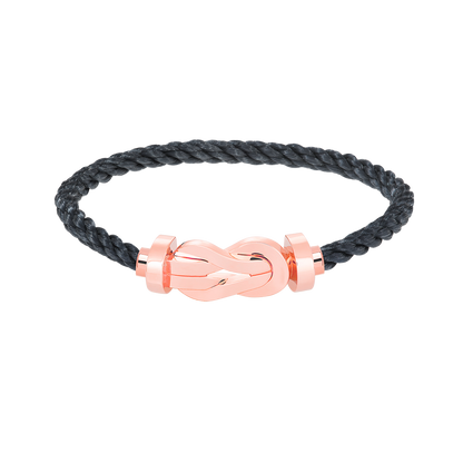 [Royal Top]CHANCE LARGE 8 FIGURE BUCKLE NO DIAMOND BRACELET ROSE GOLD