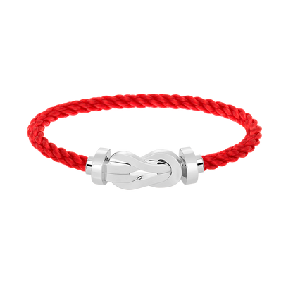 [Royal Top]CHANCE LARGE 8 FIGURE BUCKLE NO DIAMOND BRACELET SILVER