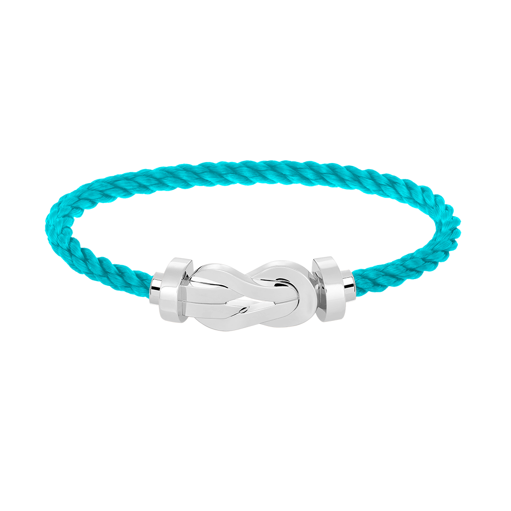 [Royal Top]CHANCE LARGE 8 FIGURE BUCKLE NO DIAMOND BRACELET SILVER