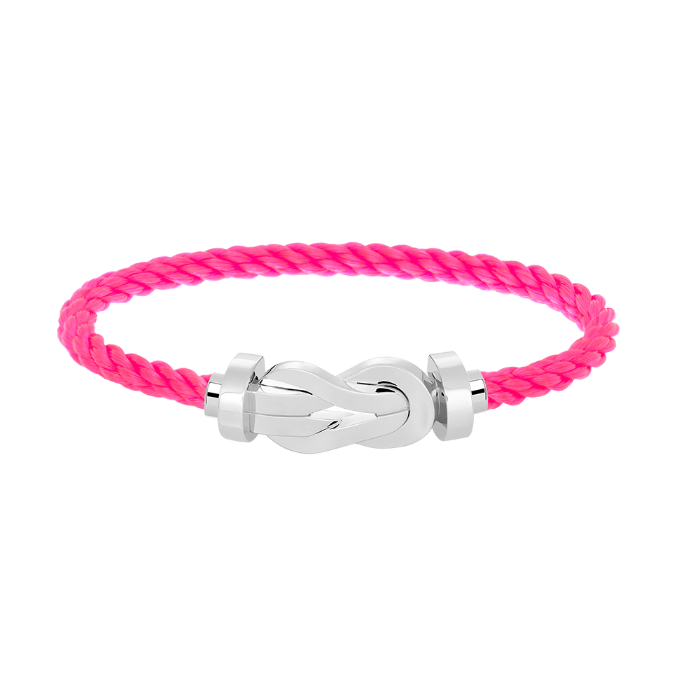 [Royal Top]CHANCE LARGE 8 FIGURE BUCKLE NO DIAMOND BRACELET SILVER