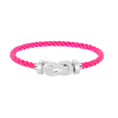 [Royal Top]CHANCE LARGE 8 FIGURE BUCKLE NO DIAMOND BRACELET SILVER