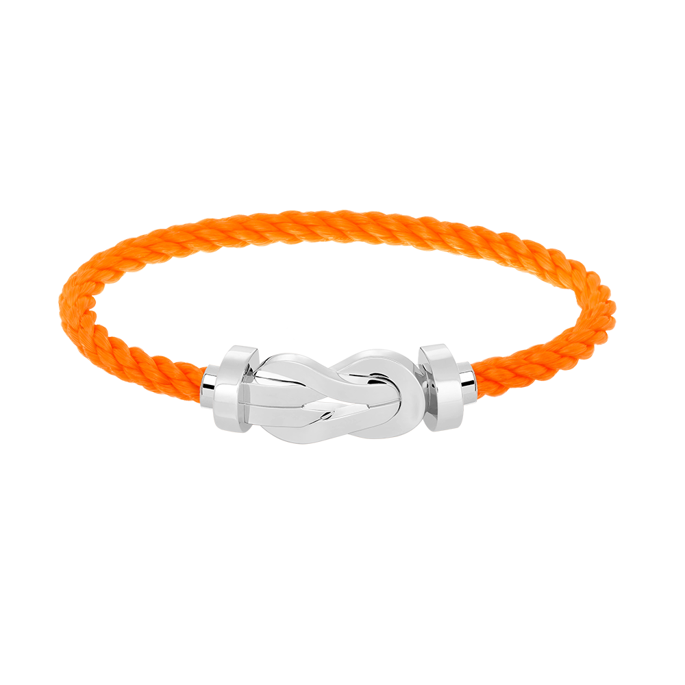 [Royal Top]CHANCE LARGE 8 FIGURE BUCKLE NO DIAMOND BRACELET SILVER