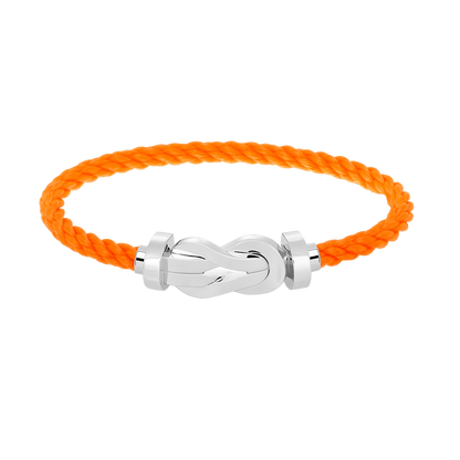 [Royal Top]CHANCE LARGE 8 FIGURE BUCKLE NO DIAMOND BRACELET SILVER