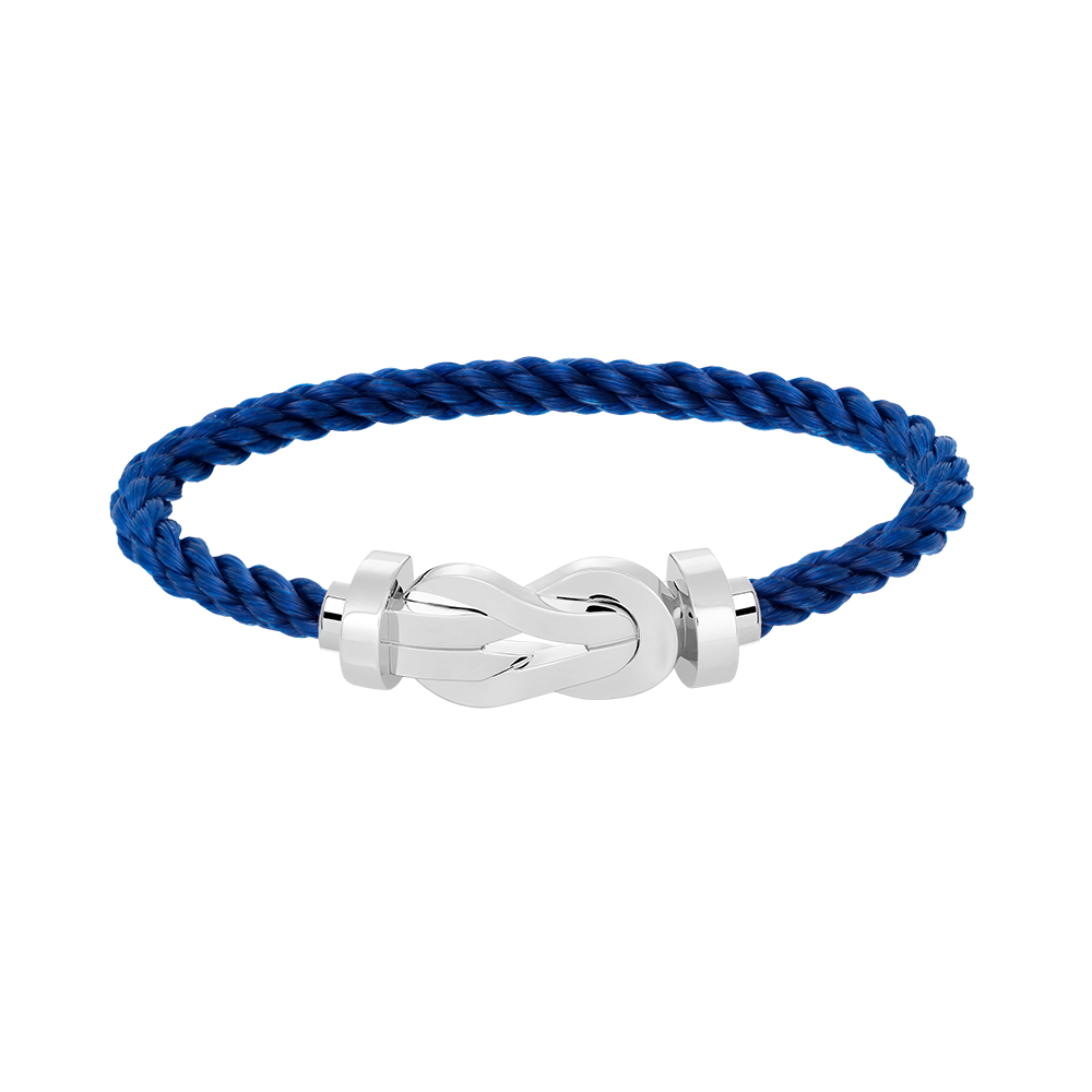 [Royal Top]CHANCE LARGE 8 FIGURE BUCKLE NO DIAMOND BRACELET SILVER
