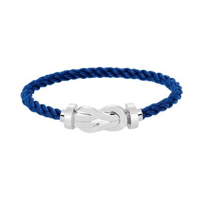 [Royal Top]CHANCE LARGE 8 FIGURE BUCKLE NO DIAMOND BRACELET SILVER