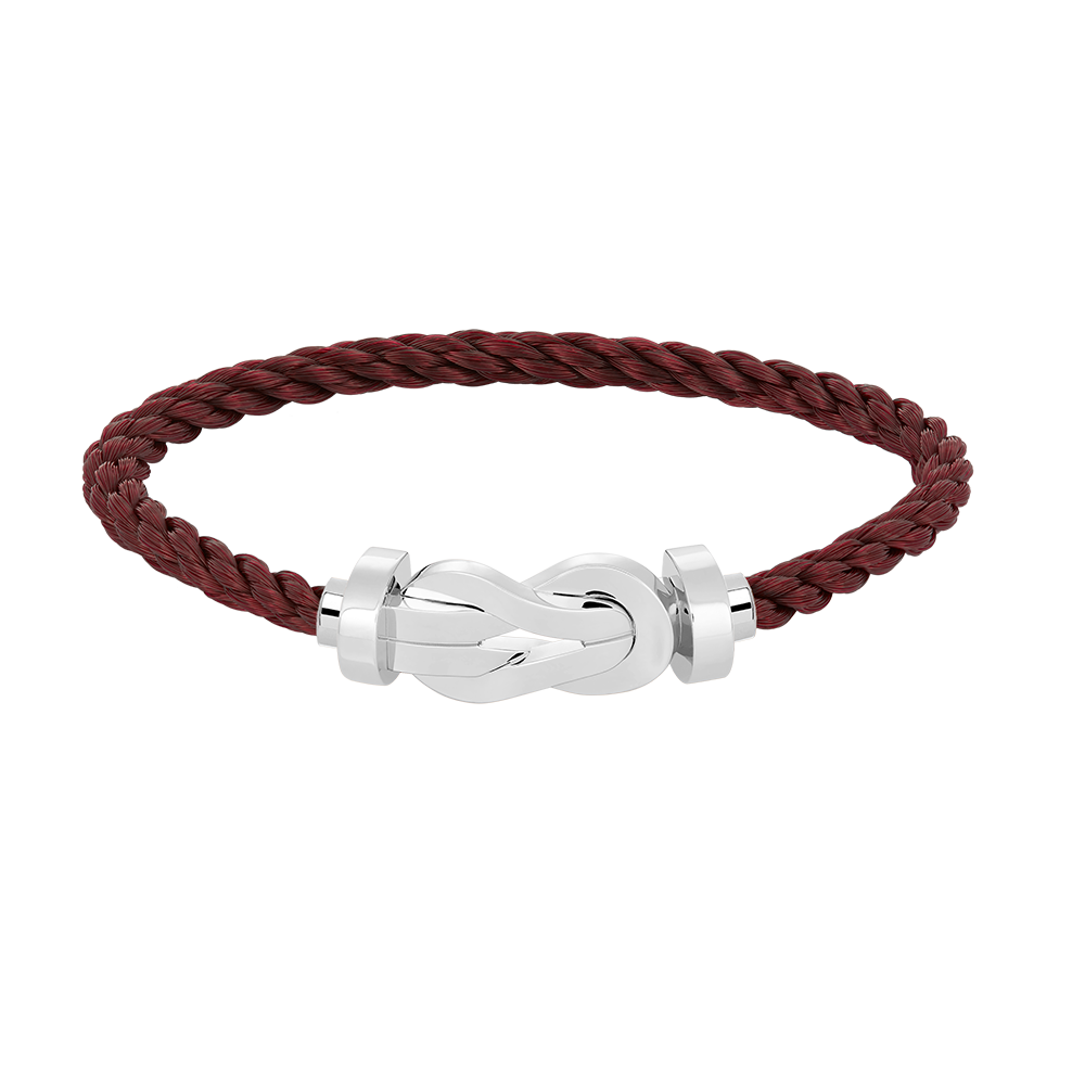 [Royal Top]CHANCE LARGE 8 FIGURE BUCKLE NO DIAMOND BRACELET SILVER
