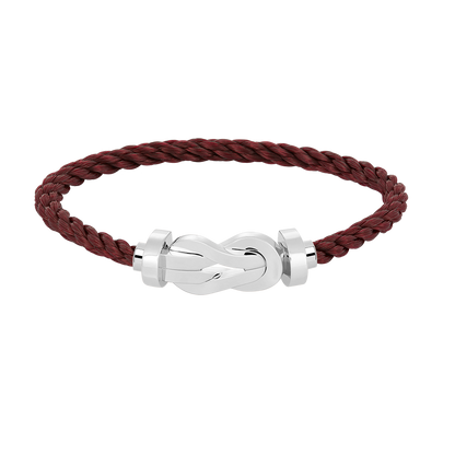 [Royal Top]CHANCE LARGE 8 FIGURE BUCKLE NO DIAMOND BRACELET SILVER