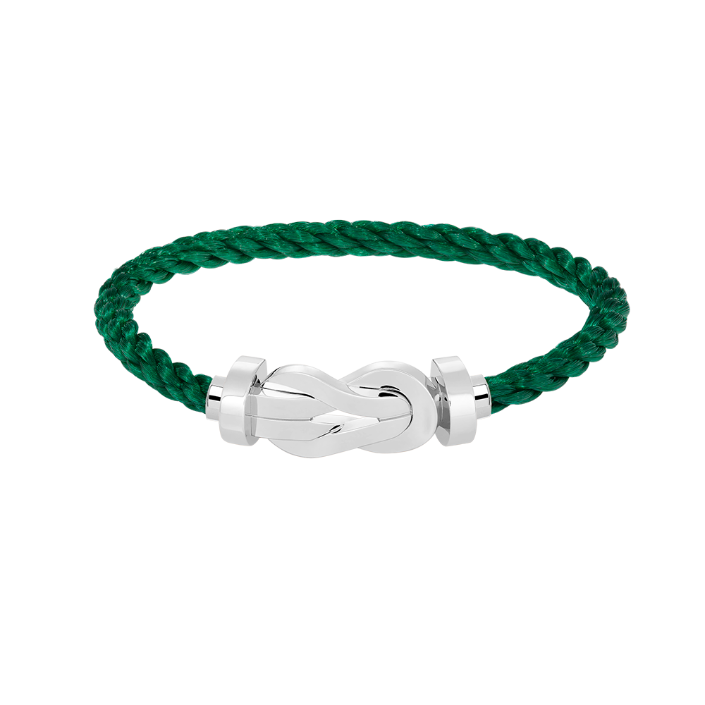[Royal Top]CHANCE LARGE 8 FIGURE BUCKLE NO DIAMOND BRACELET SILVER