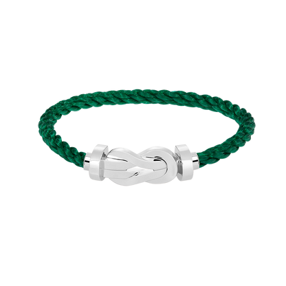 [Royal Top]CHANCE LARGE 8 FIGURE BUCKLE NO DIAMOND BRACELET SILVER
