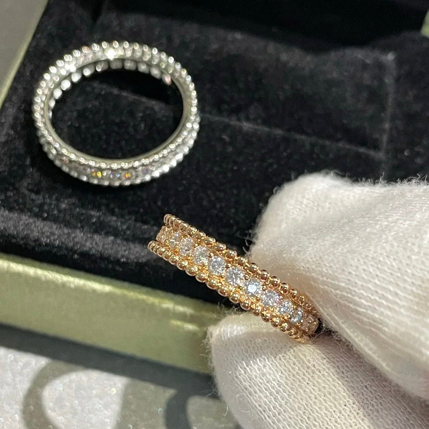 [Royal Top]PERLEE DIAMOND ROSE GOLD RING