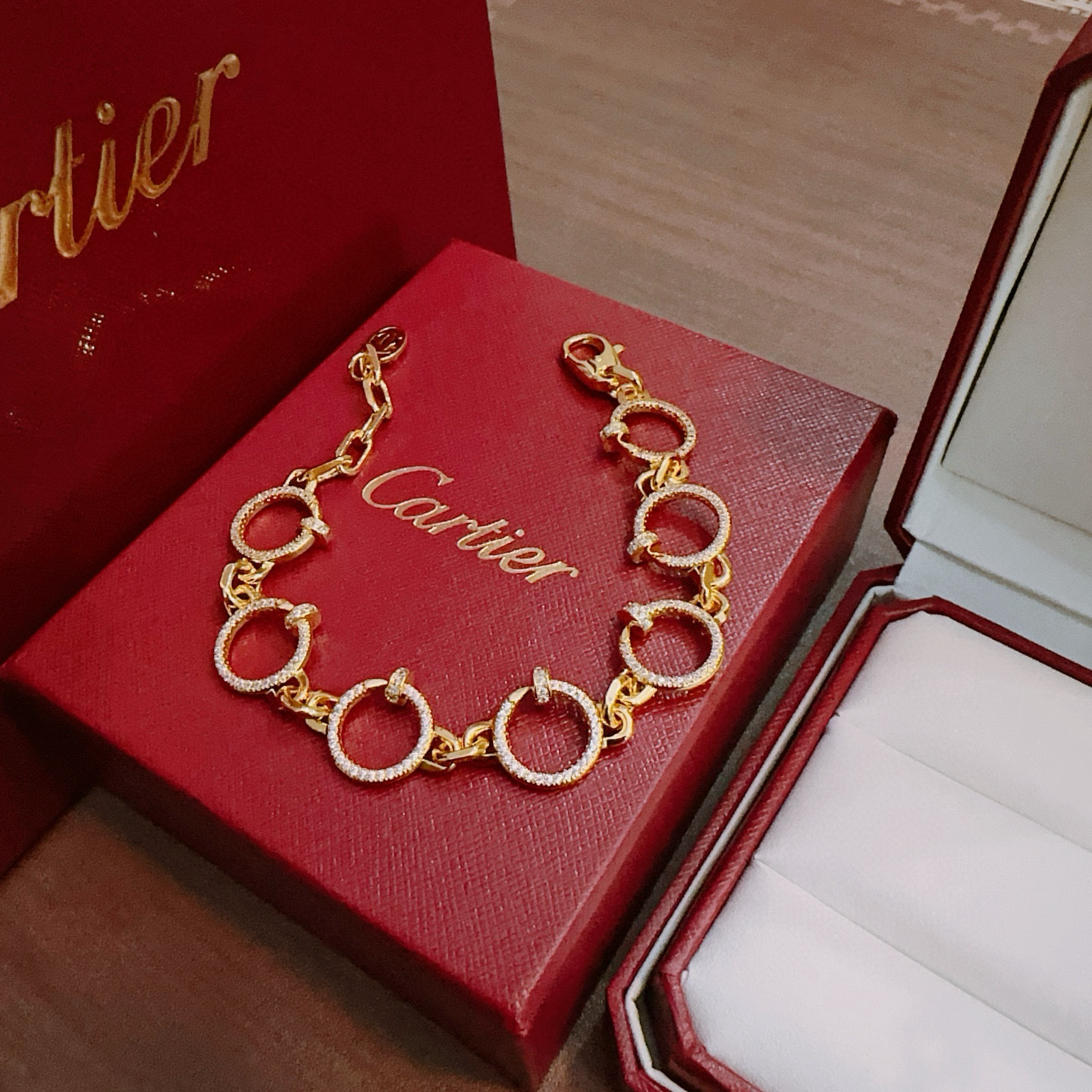 [Royal Top Jewelry] LOVE&JUSTE BRACELET DIAMONDS