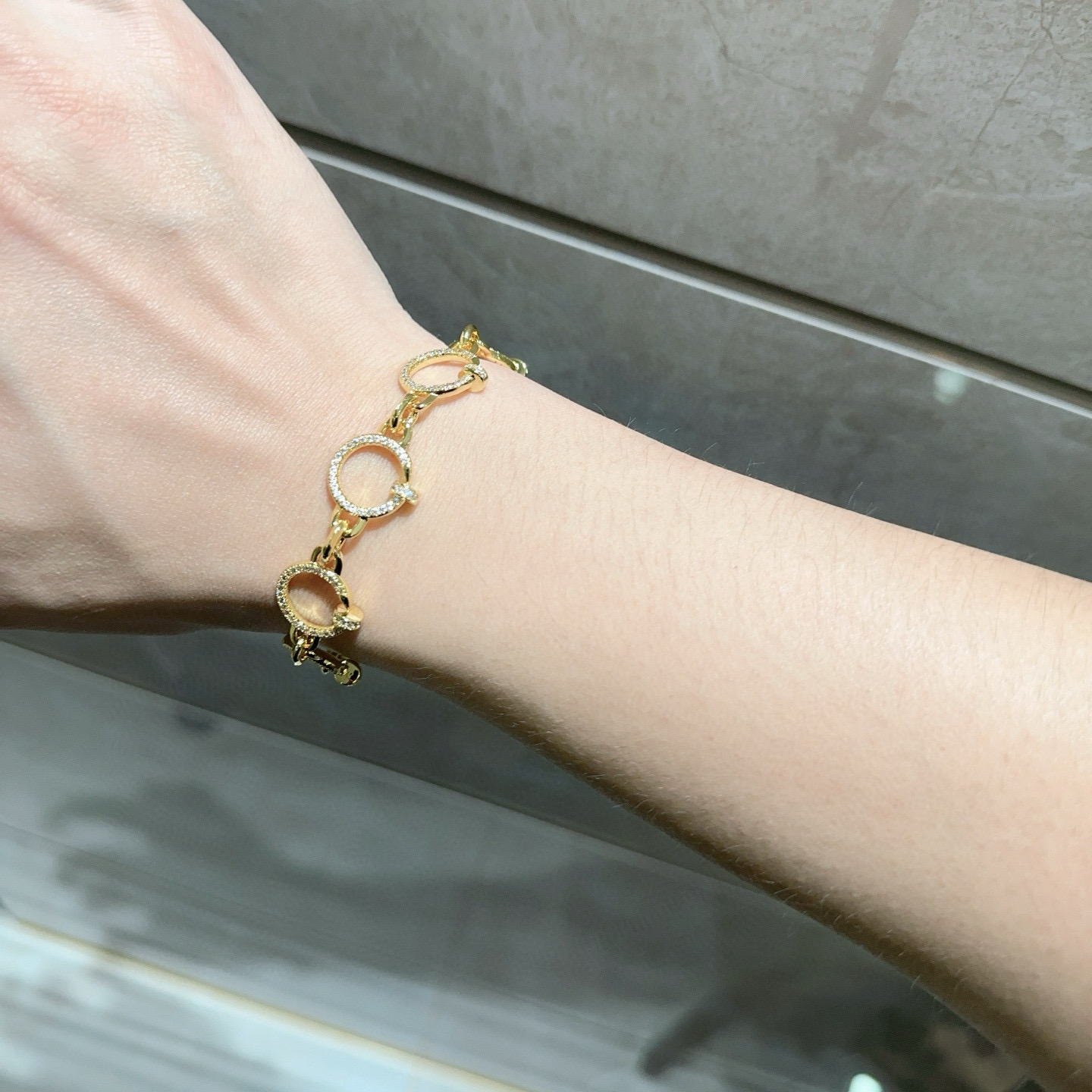 [Royal Top Jewelry] LOVE&JUSTE BRACELET DIAMONDS
