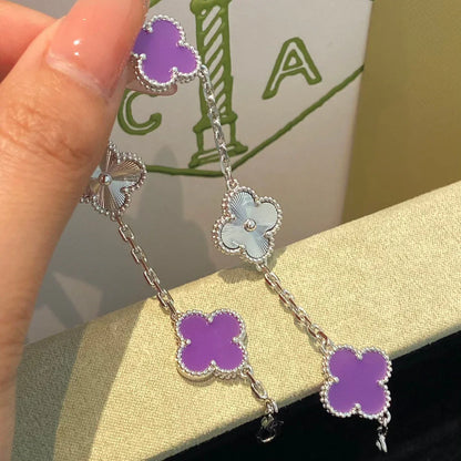 [Royal Top] CLOVER 5 MOTIF VIOLET BRACELET COLLECTION