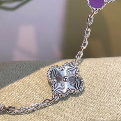 [Royal Top] CLOVER 5 MOTIF VIOLET BRACELET COLLECTION