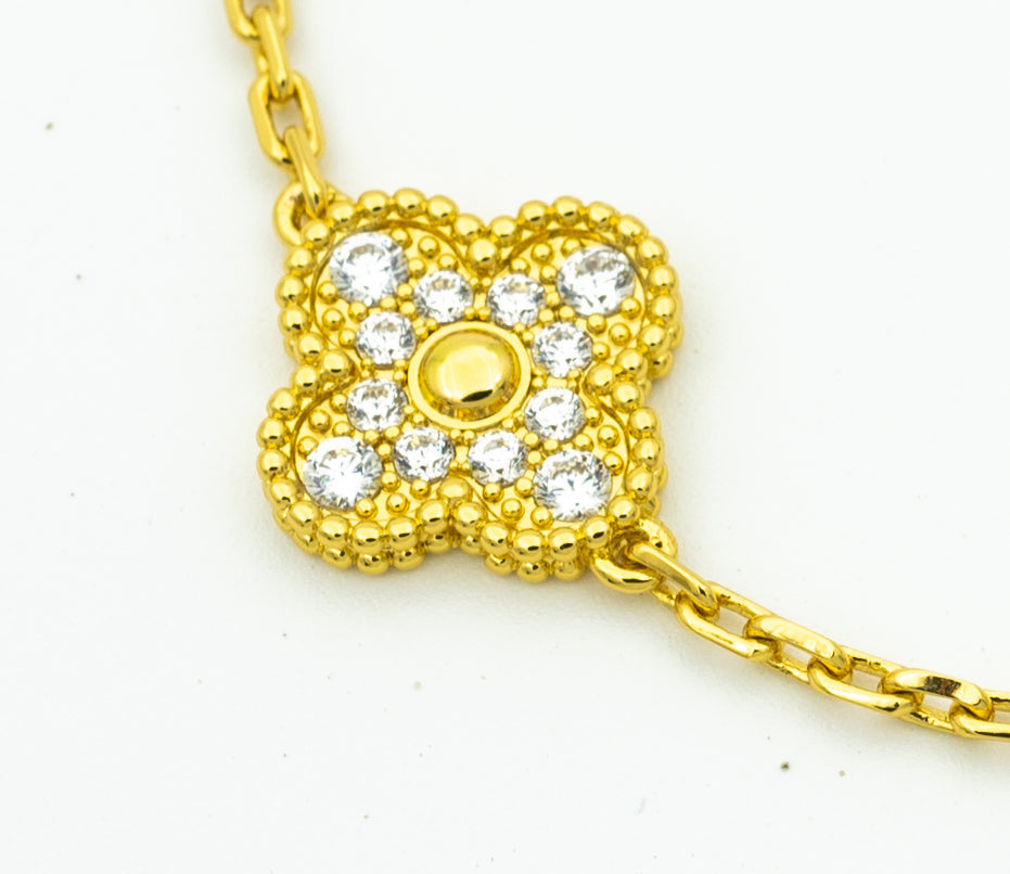 [Royal Top] CLOVER 5 MOTIF LASER BRACELET COLLECTION