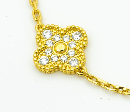 [Royal Top] CLOVER 5 MOTIF LASER BRACELET COLLECTION