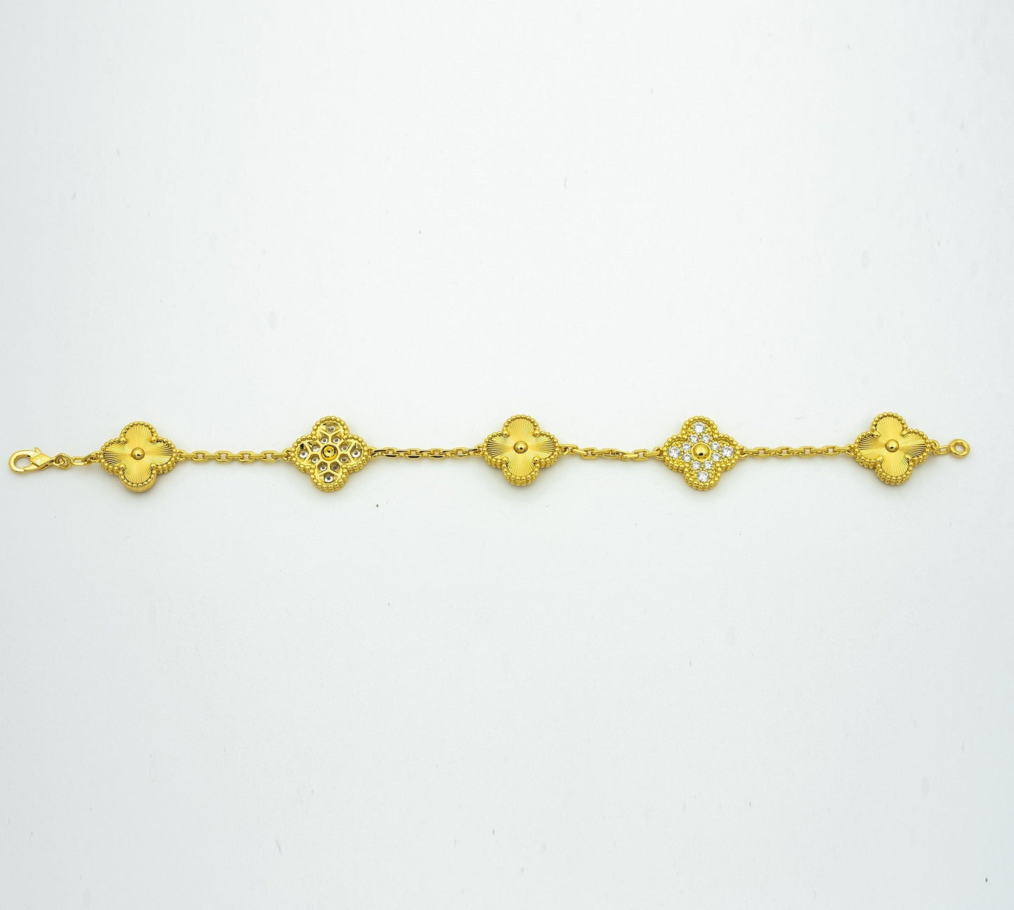 [Royal Top] CLOVER 5 MOTIF LASER BRACELET COLLECTION