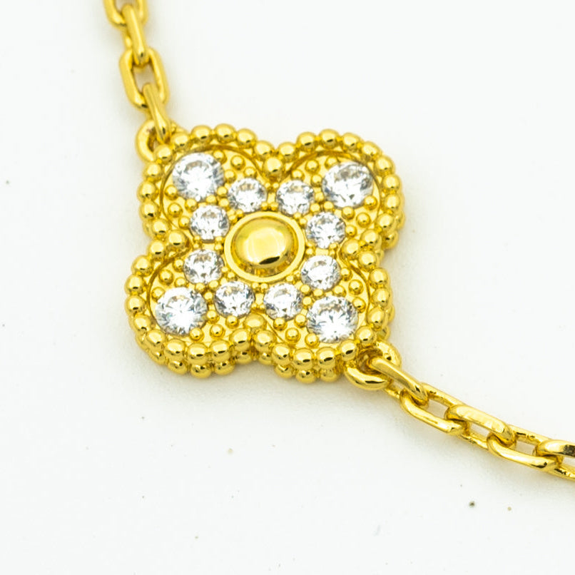[Royal Top] CLOVER 5 MOTIF LASER BRACELET COLLECTION