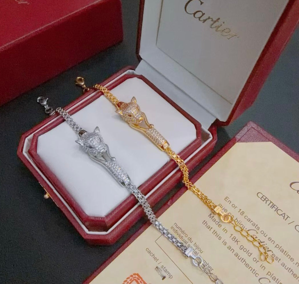 [Royal Top Jewelry] PANTHERE  BRACELET DIAMONDS