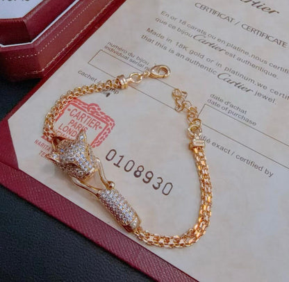 [Royal Top Jewelry] PANTHERE  BRACELET DIAMONDS