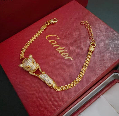 [Royal Top Jewelry] PANTHERE  BRACELET DIAMONDS