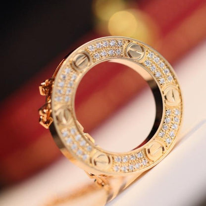 [Royal Top]LOVE NECKLACE ADJUSTABLE ROSE GOLD