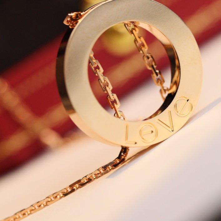 [Royal Top]LOVE NECKLACE ADJUSTABLE ROSE GOLD