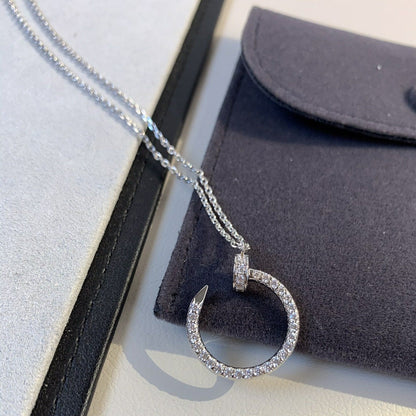 [Royal Top]JUSTE NECKLACE SILVER DIAMONDS