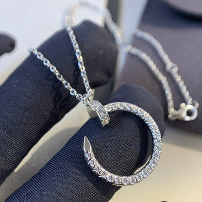 [Royal Top]JUSTE NECKLACE SILVER DIAMONDS