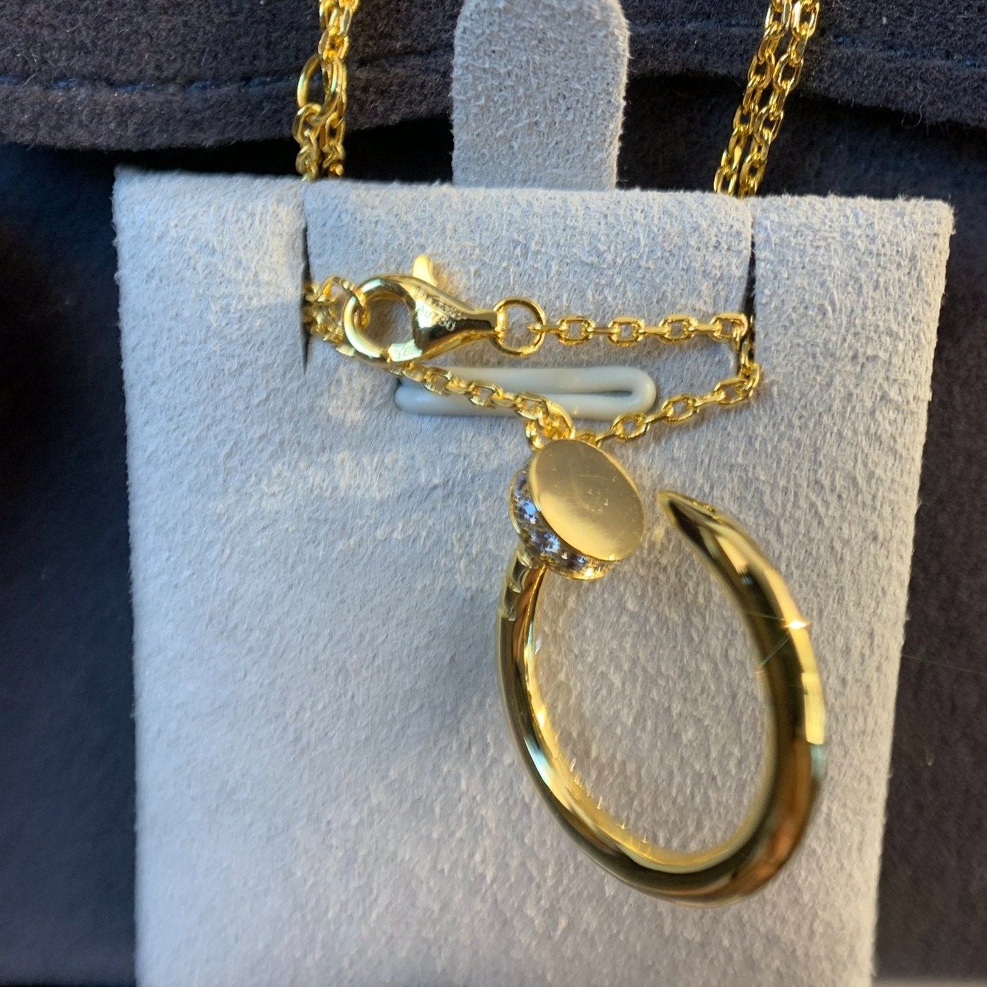 [Royal Top]JUSTE NECKLACE GOLD DIAMONDS