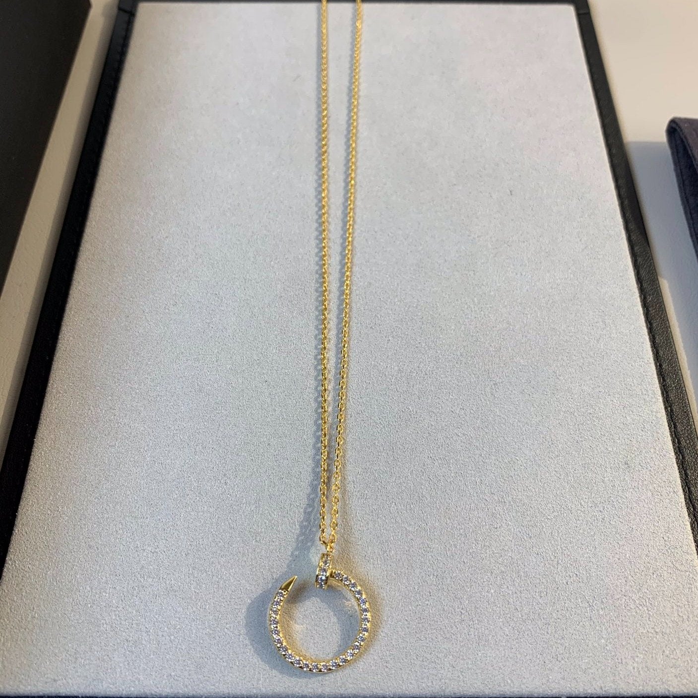 [Royal Top]JUSTE NECKLACE GOLD DIAMONDS