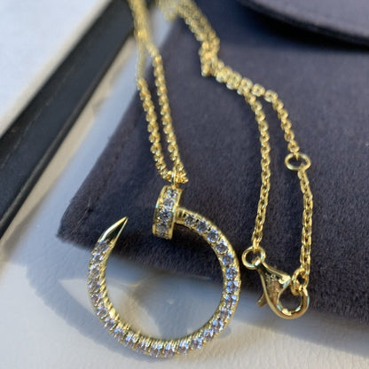 [Royal Top]JUSTE NECKLACE GOLD DIAMONDS