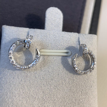 [Royal Top]JUSTE EARRINGS SILVER DIAMONDS