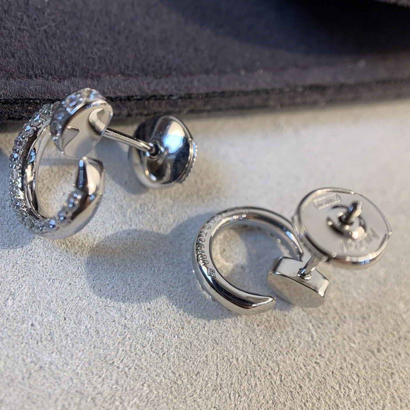 [Royal Top]JUSTE EARRINGS SILVER DIAMONDS