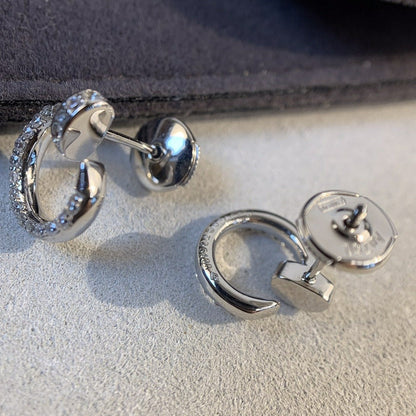 [Royal Top]JUSTE EARRINGS SILVER DIAMONDS
