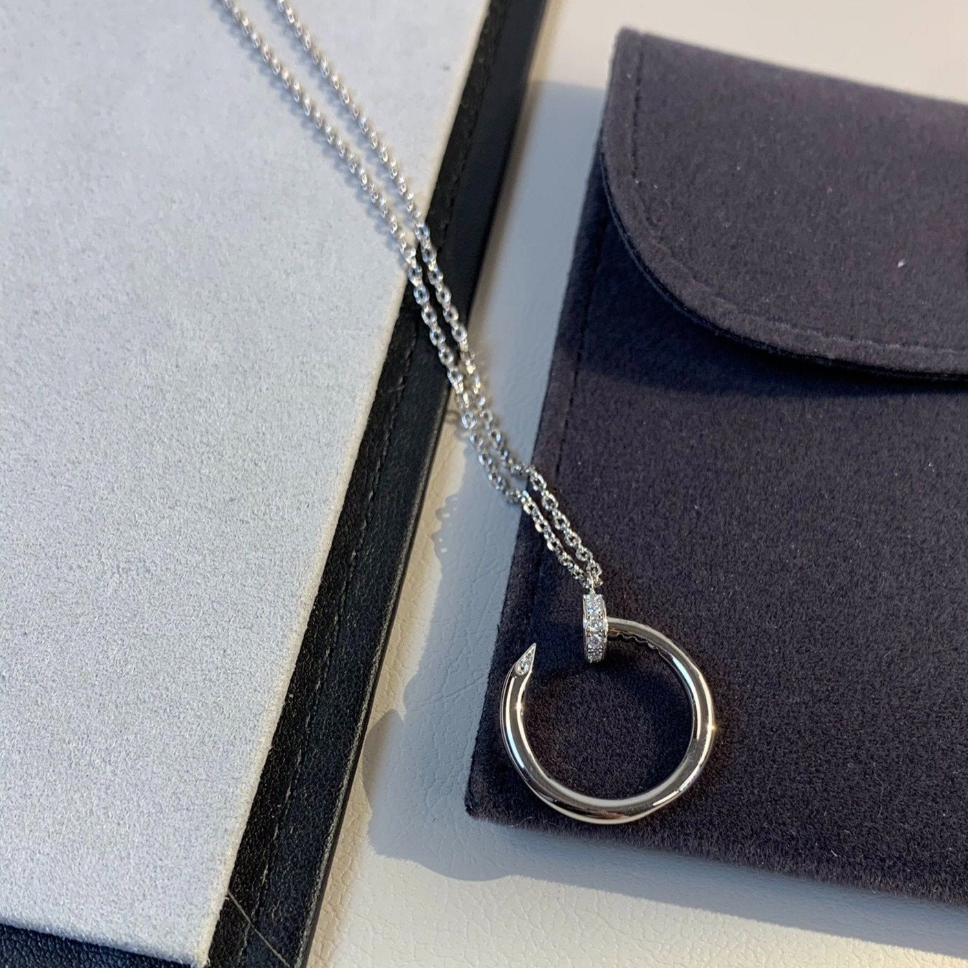 [Royal Top]JUSTE NECKLACE SILVER