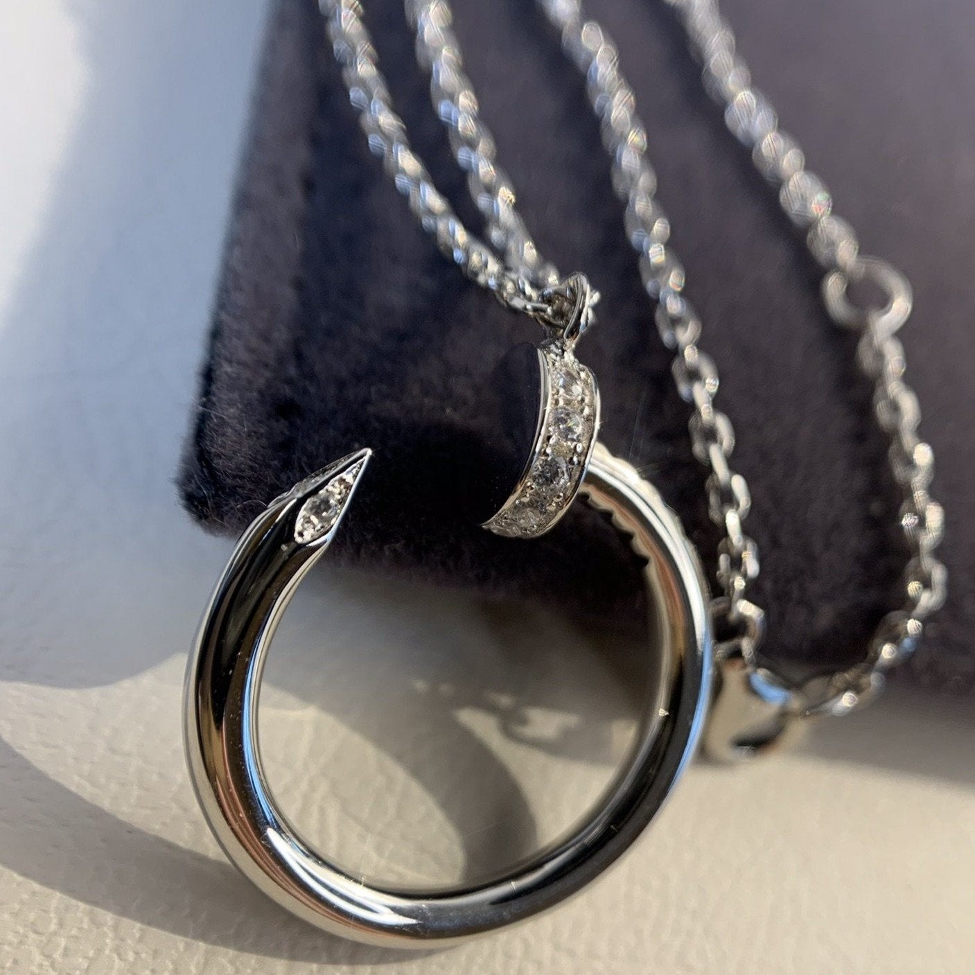 [Royal Top]JUSTE NECKLACE SILVER