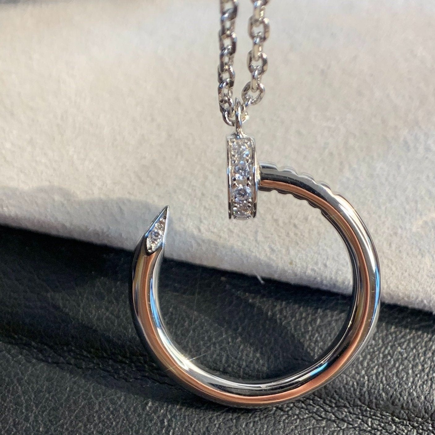 [Royal Top]JUSTE NECKLACE SILVER